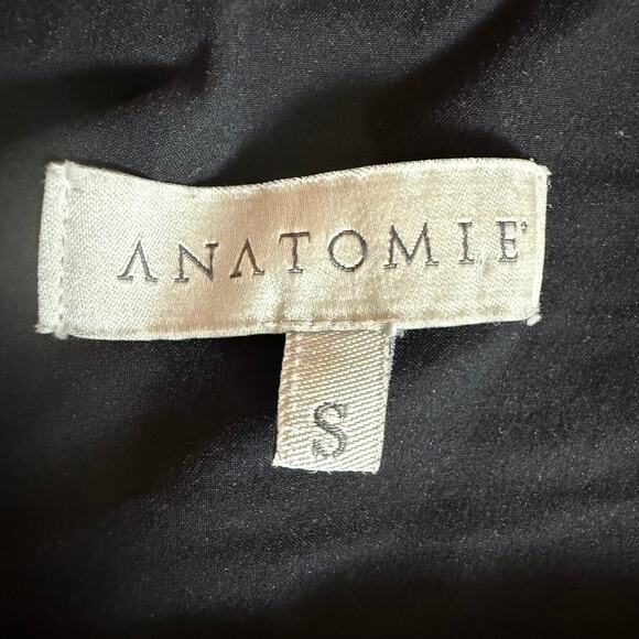 Anatomie Kenya Safari Jacket in Black Size S Two Way Zipper High Neck Slim Fit - Picture 9 of 10